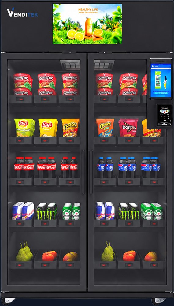 VND-CFZ-1000 — Smart fridge IA à pesée VENDITEK